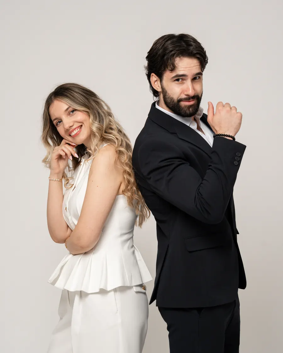 Michelle and Philip, founders of Contelp social media management agency